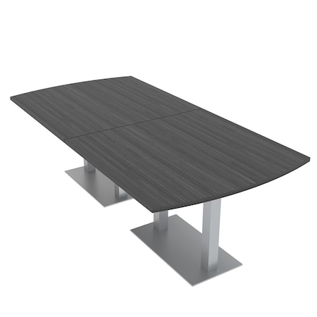 Skutchi Designs 45 in W, 96 in L, 29 in H, Engineered Wood Top, Grey HAR-AREC-46x92-DOU-ASIANNIGHT